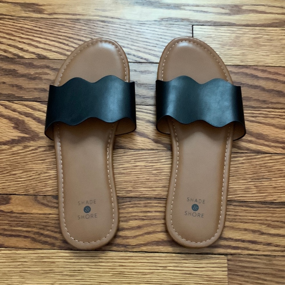Black and Tan slides